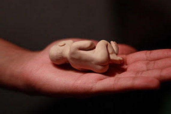 Miniature baby. OOAK