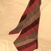 Vintage Late 1930s Mens Austico Striped Necktie