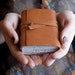 Leather Journal and Sketchbook Retro - Personalized free