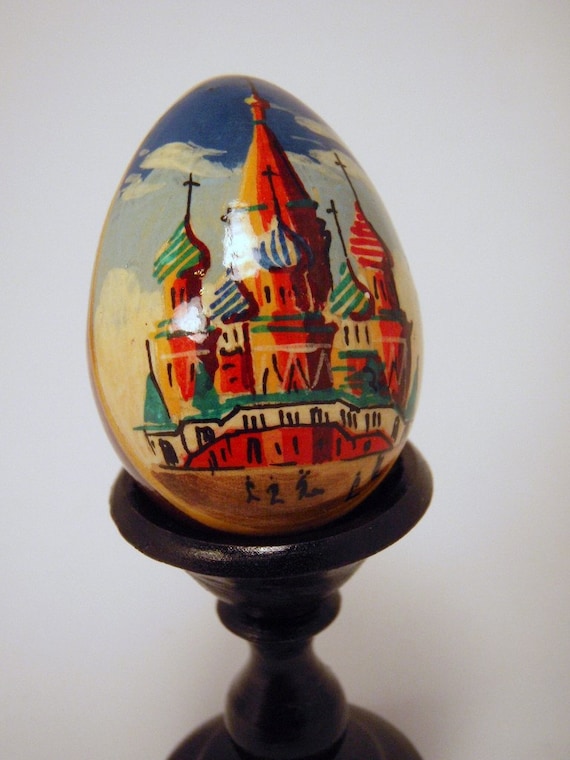 St Basil's Cathedral Moscow Hand Painted by EquineAnnihilation