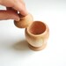 Juniper wood bowl/salt cellar-Handmade eco friendly-Home decor,kitchen-Outdoor wedding-Rustic