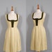Vintage 1950s German Dirndl Dress // Beer Maidens Dress