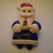 Vintage Handmade Santa Pin/Brooch