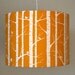 Lamp shade Forest/ Trees - made of sustainable & organic textile