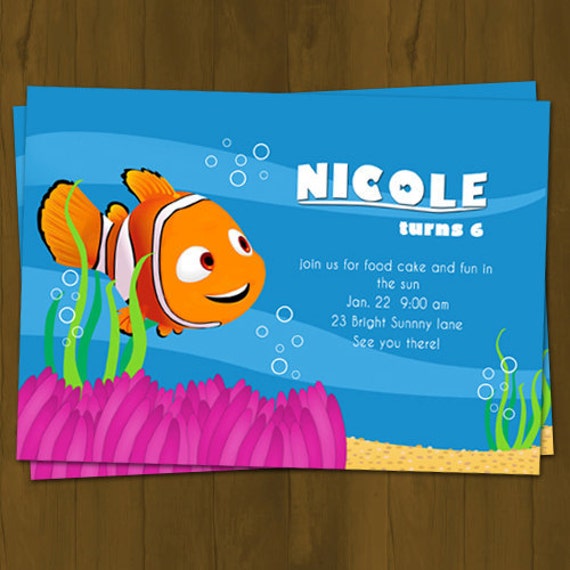 Underwater Birthday Invitations 4