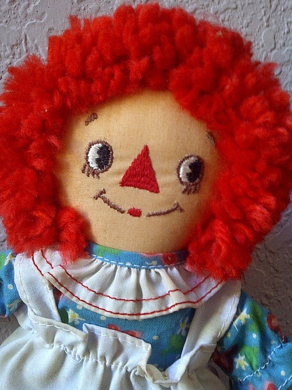 REDUCED RAGGEDY ANN Doll / Vintage Applause