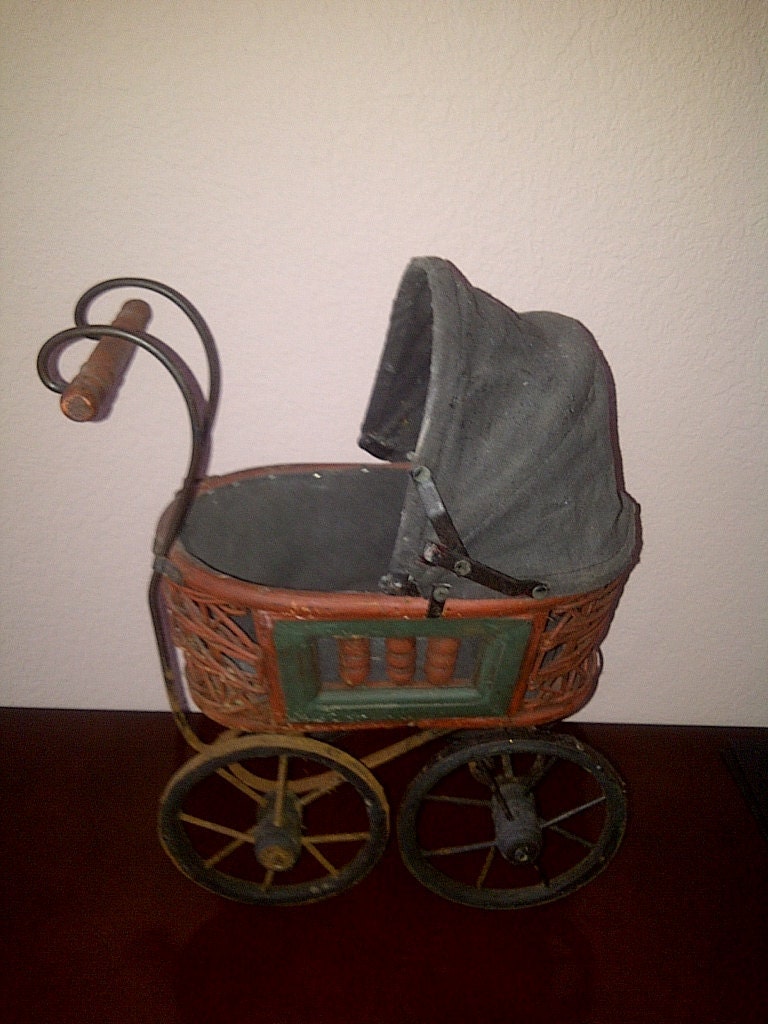 antique baby doll stroller