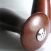 Verity Southall Wood Danish Modern Style Salt Shaker and Pepper Mill -- Vintage, Retro, Mid Century