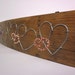 key hanger - 5 hearts
