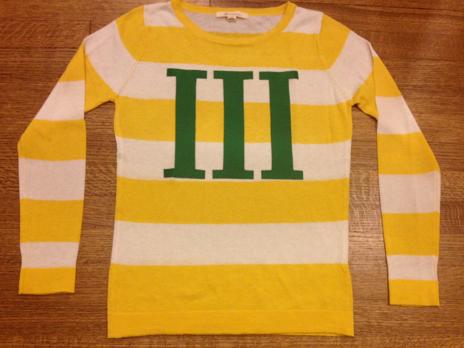 Baylor Bears RG III Sweater Large Longsleeve