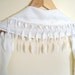 Ivory Pashmina Scarf with Lace Women Accessory,Elegant, Shawl, Neckwarmer, Valentines day, Gift, 2012, Spring trends and Fashion