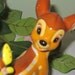RESERVED for Kristie- Retro Bambi Figurine