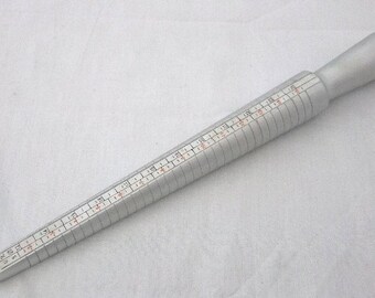 Aluminum Ring Sizer/Mandrel With U.S. And British Sizes SALE