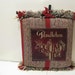 vintage pillow PENDLETON ROUNDUP SOUVENIR cowboy western decor