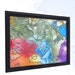 Original Abstract Wall Art, Pen and Ink Color Line Drawing - "Art and Soul" Signed by artist Brian Moss