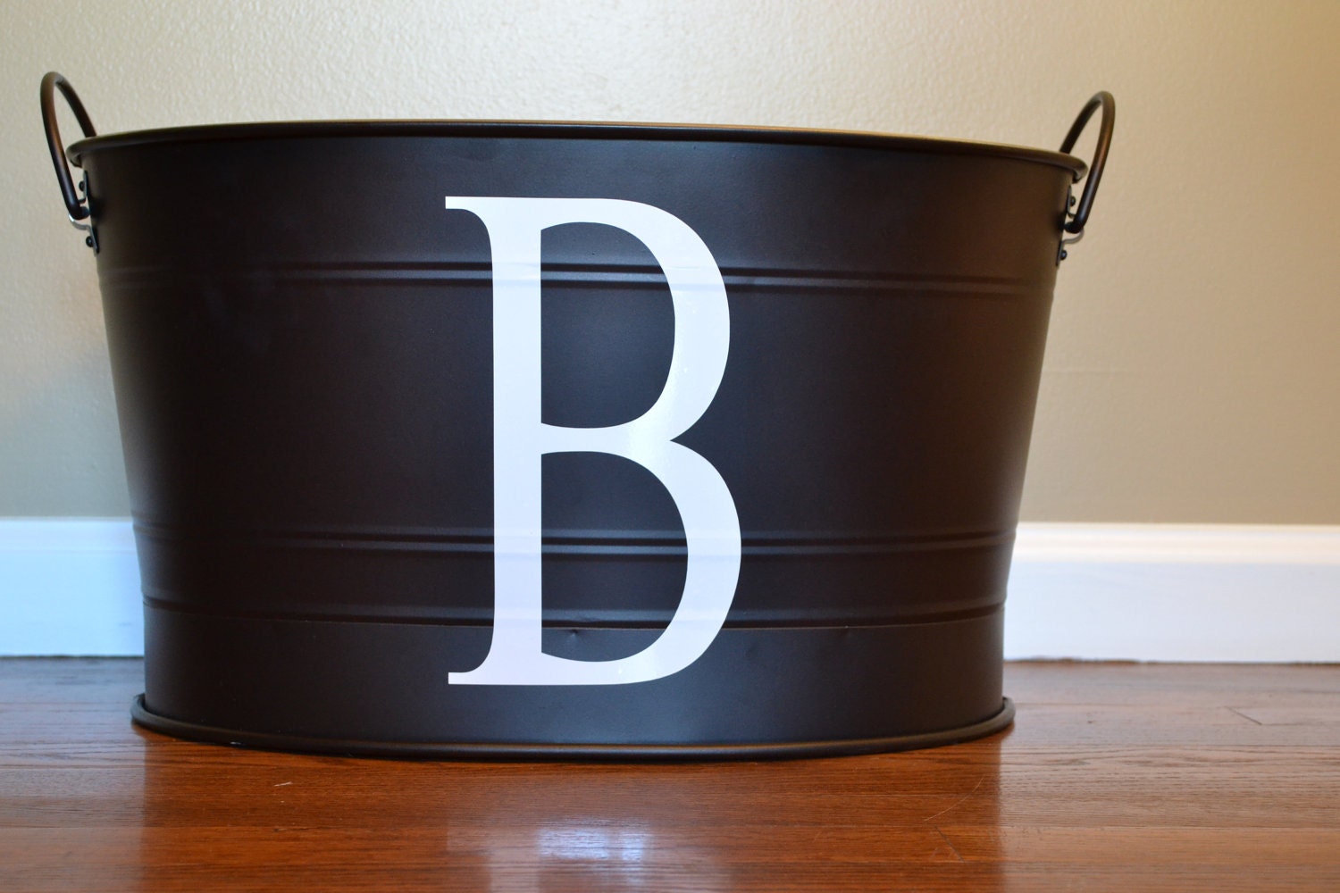Personalized Galvanized Buckets Personalized Galvanized Rustic Country