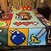 Zelda Video Game 72 x 90 Quilt