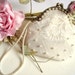 Bridal Clutch,Vintage Ivory Color Bag,Bridesmaids Clutch,Bridal Bag,Flower Girl Bag,Vintage Wedding lace Bag