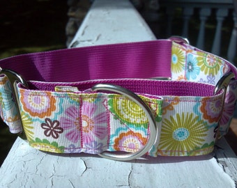 Reilly's Blooms 1.5" Martingale Collar