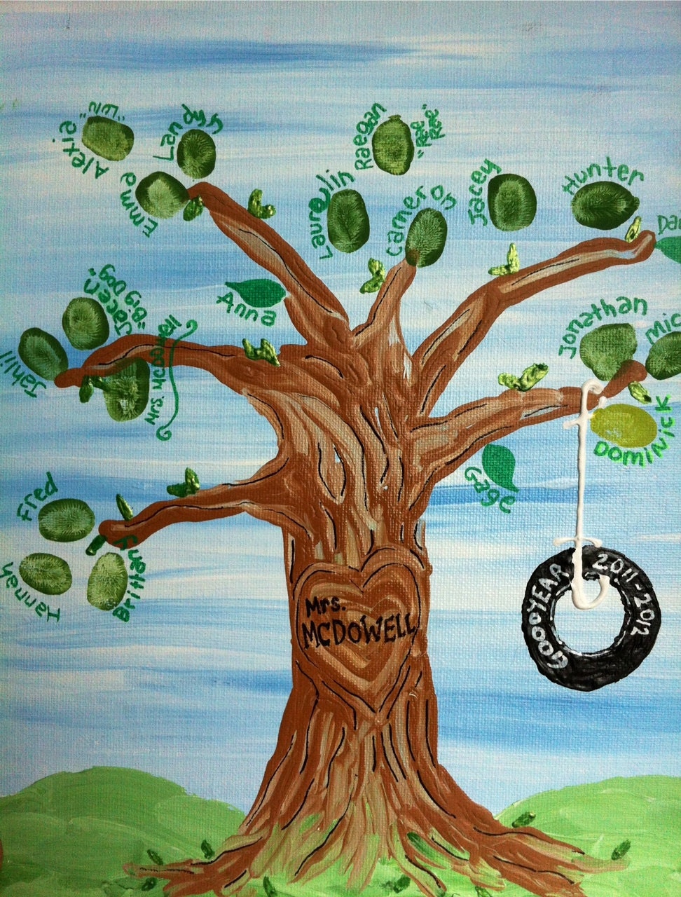 fingerprint-tree-teacher-tree-11x14-canvas