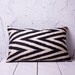 handmade ikat pillow cover - 14.57" x 22.24" - free shipment with UPS -02035-65