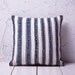 hand woven vintage kilim-indigo jajim pillow cover-15.75"x15.94"-free shipment with UPS-00658-75