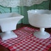 CLEARANCE/ Vintage Wedding Decor/ Housewares/ Milkglass Bowls