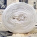 Icelandic wool. Un Spun Lopi (plötulopi). White