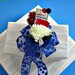 Little boy's Birthday bow, Happy birthday gift bow, Birthday celebration bow, Baby boy birthday, Animal birthday bow (HB 22)