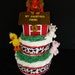Barn Farm Animals Baby Diaper Cake