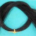 1 Oz. Black Horse Hair, 16", Real Horsehair
