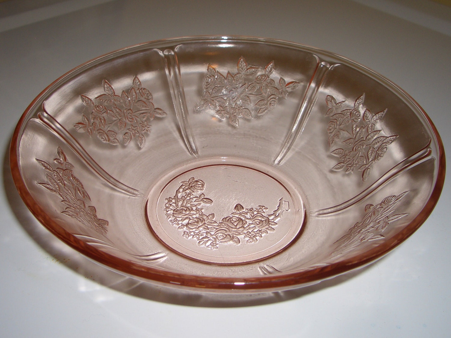 pink depression glass serving bowl price reduction pink depression glass serving bowl price reduction