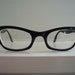 Vintage Women's Bausch and Lomb Black Cat Eye Prescription Glasses