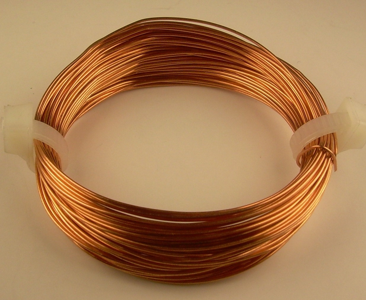 COPPER CRAFT WIRE 20ga 1 oz 22 ft ( half hard) solid bright genuine