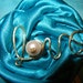 Wedding Ringbearer Pillow Dupioni Silk Love Script