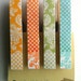 SET OF 4: Clothespin Magnets, bright spring colors, clip fridge magnets