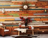 Amazing Custom Reclaimed Wood Wall Installations