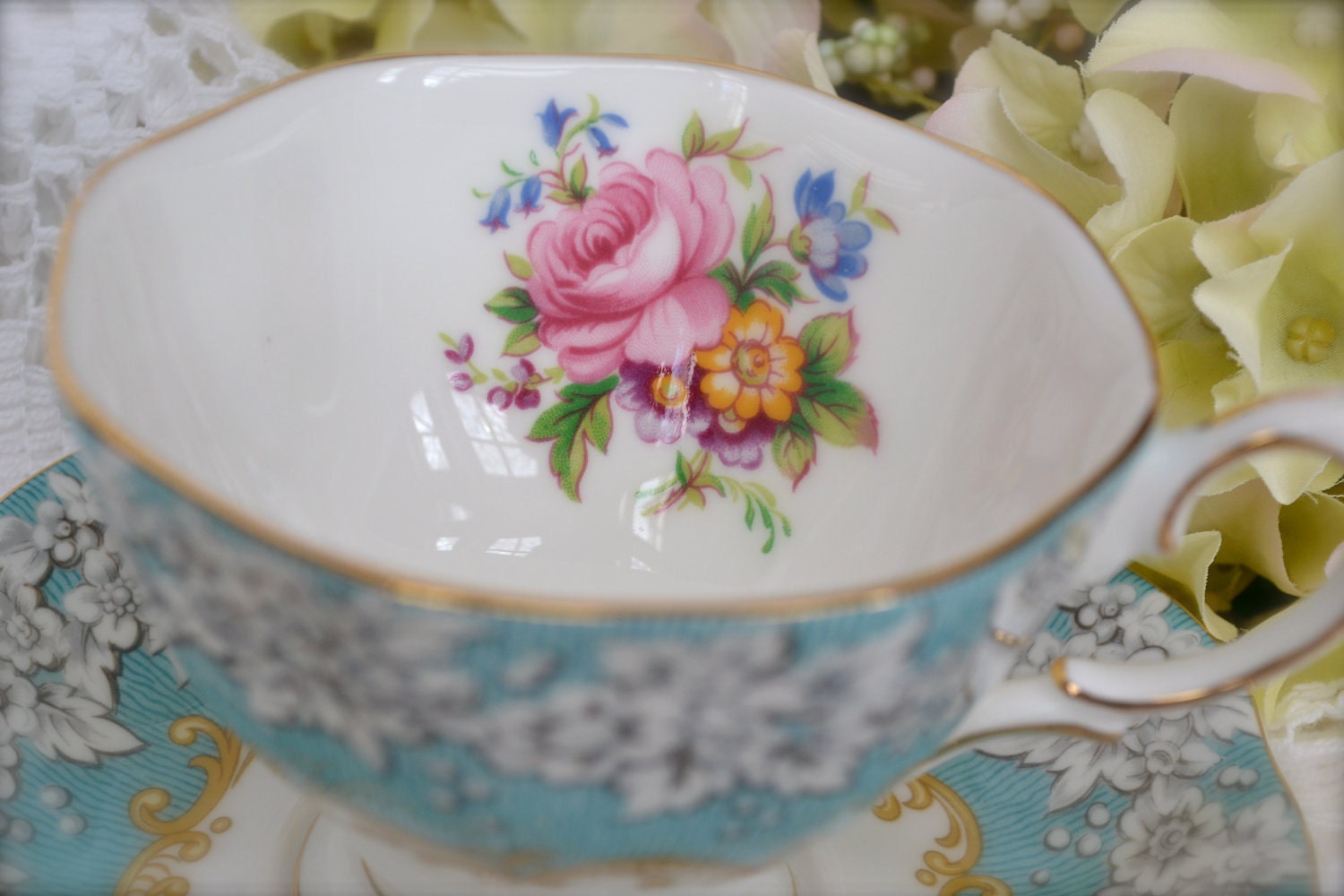 Vintage Royal Albert Fine Bone China Tea Cup and Saucer