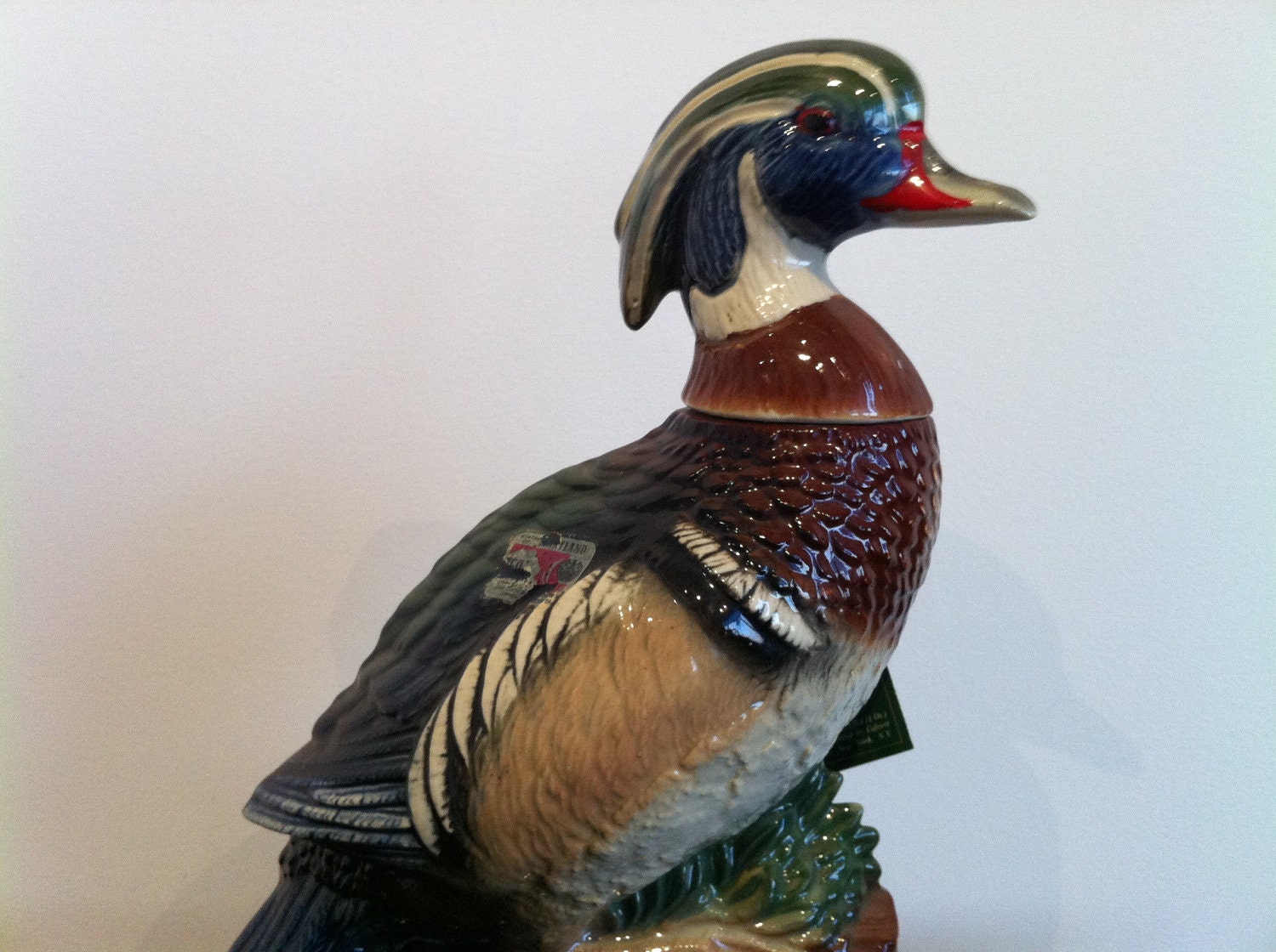 Lord Calvert Wood Duck Decanter 1978