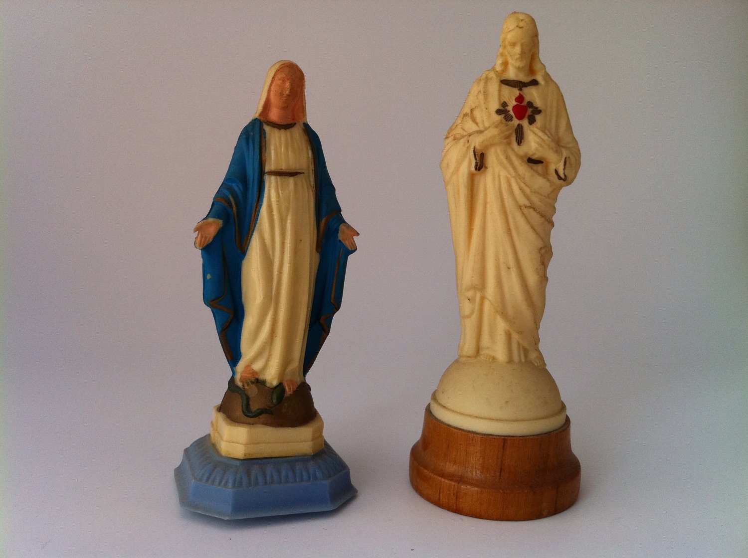 mary and jesus set of two religious figurines by mary and jesus set of two religious figurines by