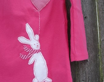 Up In The Sky Bunny Kids T shirt Easter