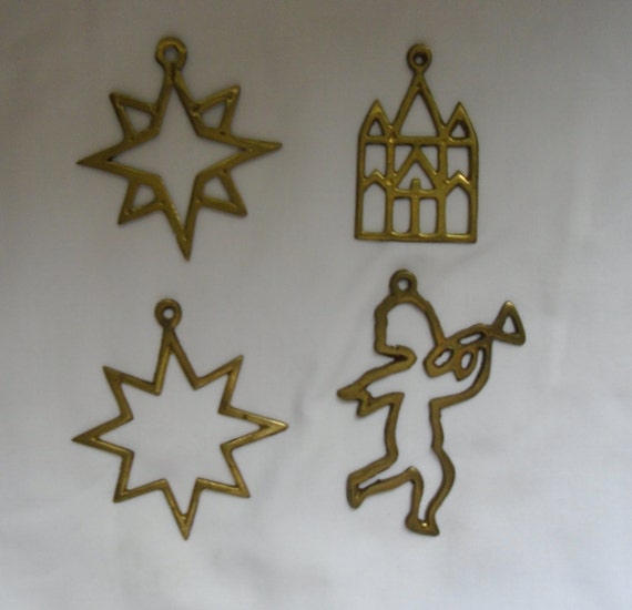 vintage christmas brass ornaments brass tree ornaments vintage christmas brass ornaments brass tree ornaments