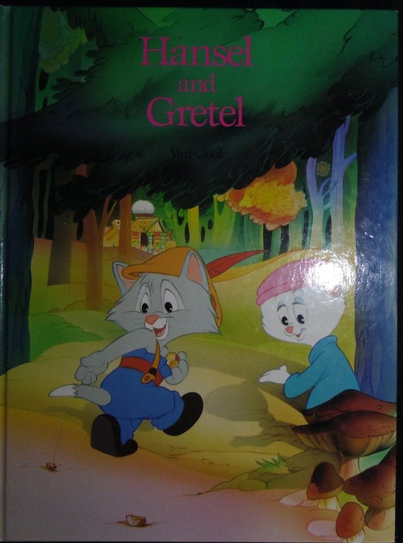 Vintage Book Hansel And Gretel Illustrated By Van Gool