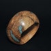Olivewood Bracelet with Eilat Stone Inlay
