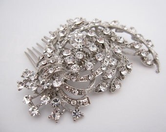 Wedding comb bridal hair comb wedding headpiece wedding accessories wedding hair jewelry wedding hair piece wedding accessores bridal comb