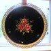 Nashco Toleware HP Tray, Round, Signed