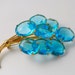 Sterling Blue Topaz Balloon Pin