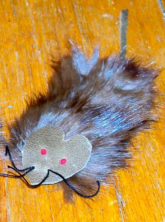 flat mouse cat toy