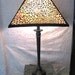 Oriental Style Lamp, One of A Kind Lampshade w/ Base - "Orient Express"