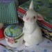 Pansy Basket Bunny Pincushion